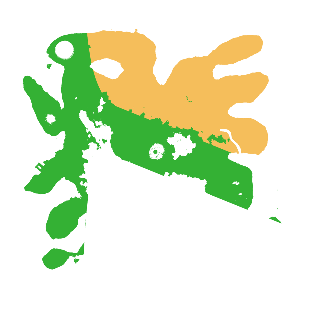 Biome Rust Map: Procedural Map, Size: 3000, Seed: 11288