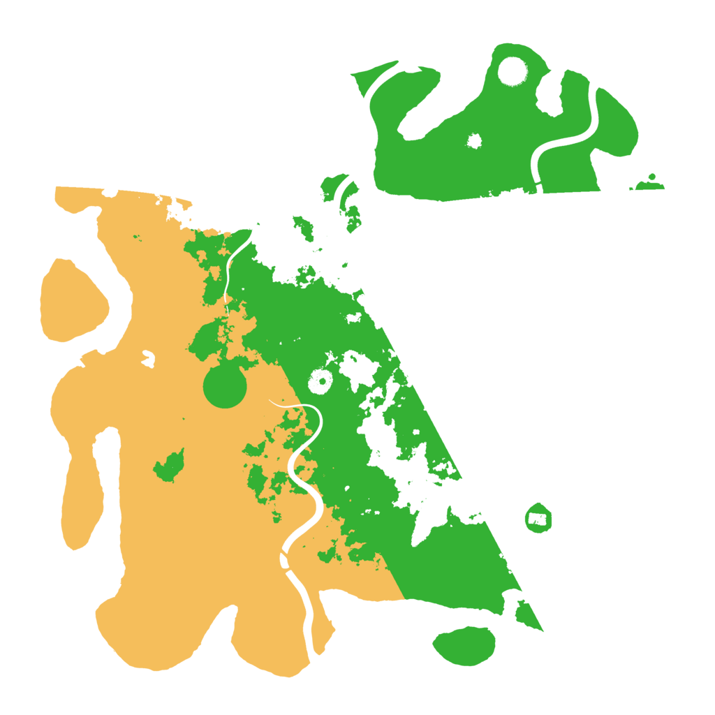 Biome Rust Map: Procedural Map, Size: 4320, Seed: 1673206095