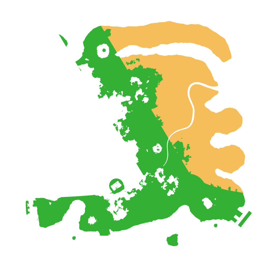 Biome Rust Map: Procedural Map, Size: 3010, Seed: 534523