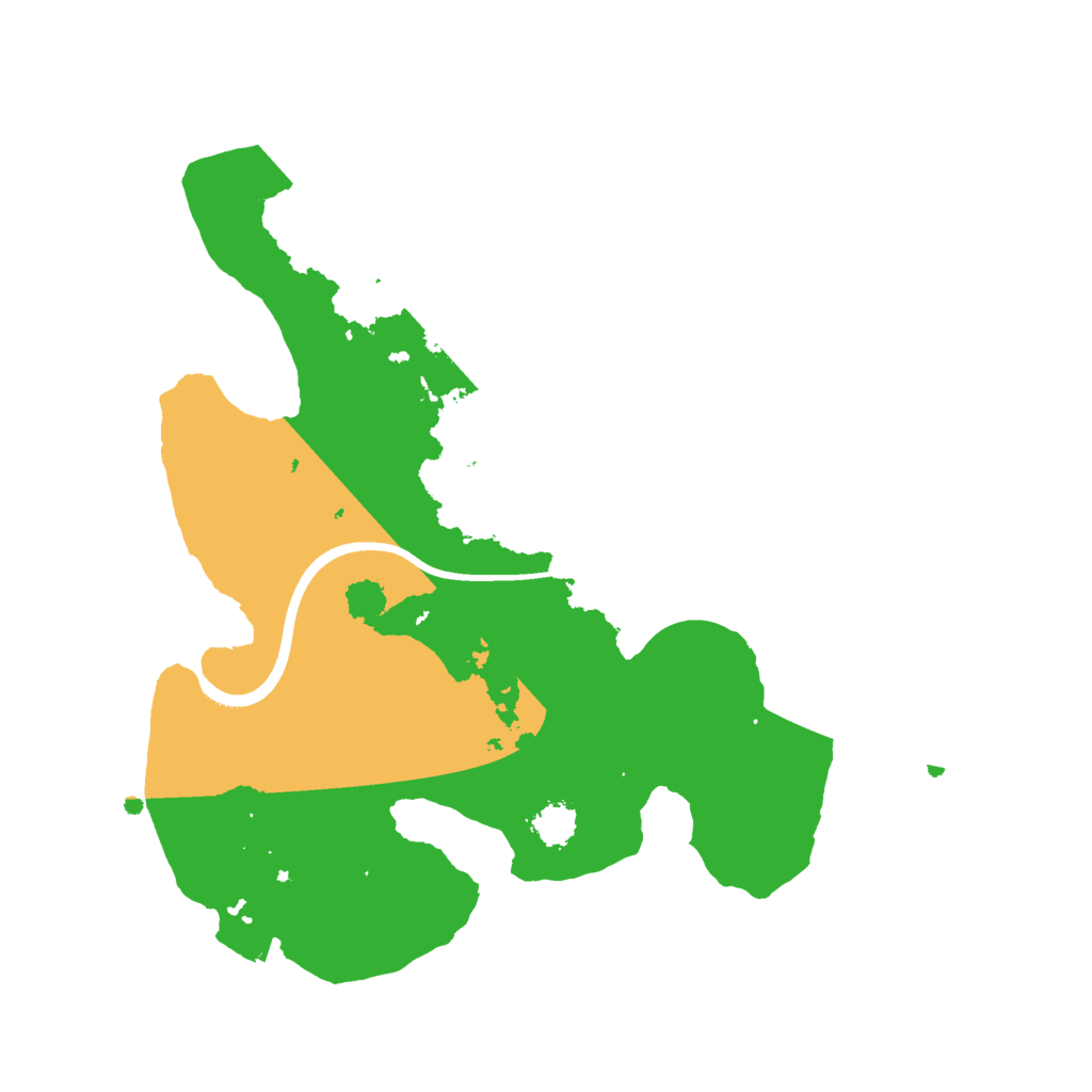 Biome Rust Map: Procedural Map, Size: 2300, Seed: 435