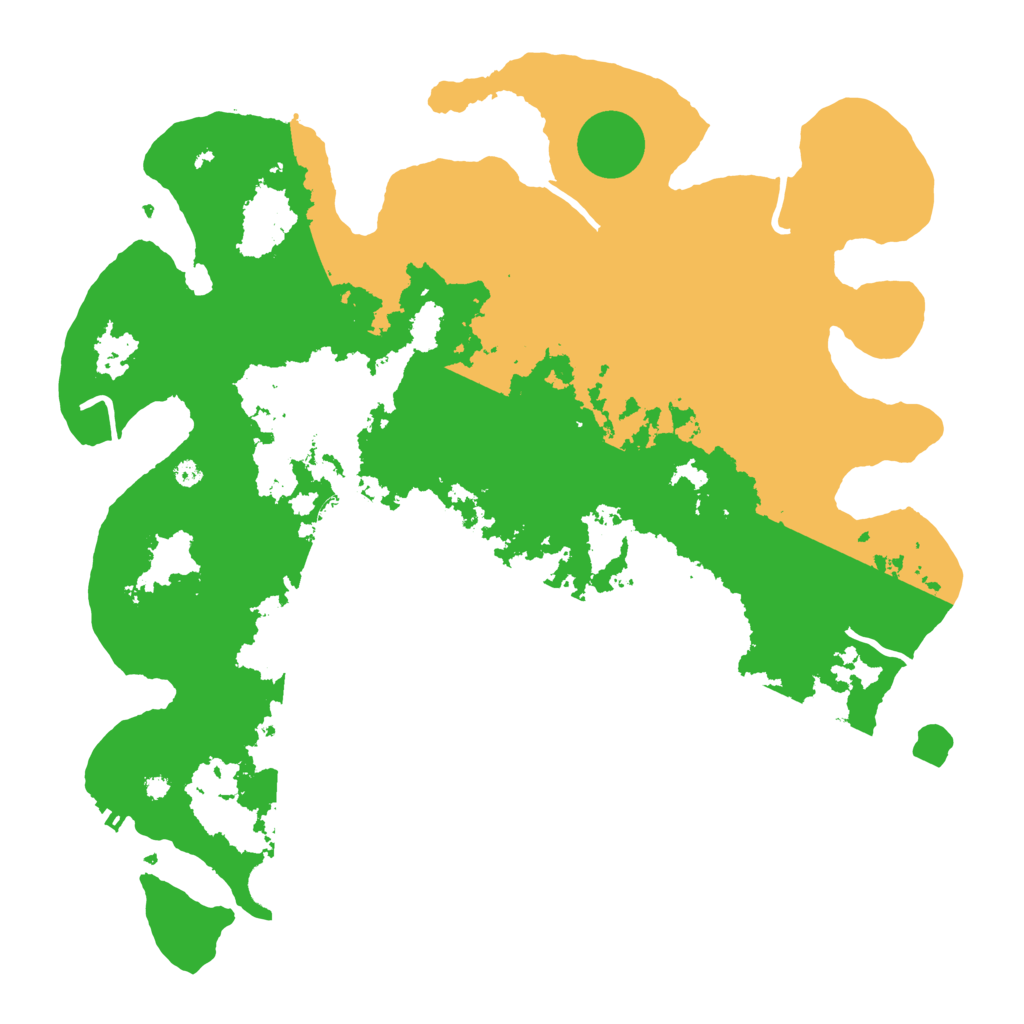 Biome Rust Map: Procedural Map, Size: 4000, Seed: 1265176182