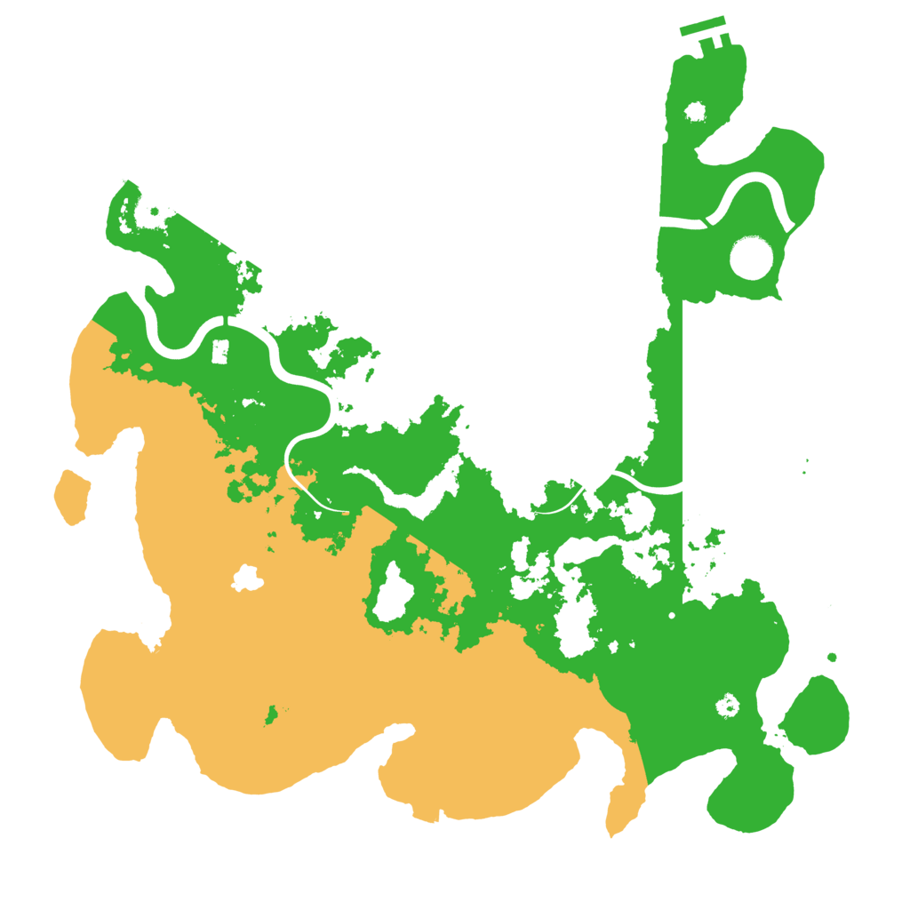 Biome Rust Map: Procedural Map, Size: 4000, Seed: 1151896888