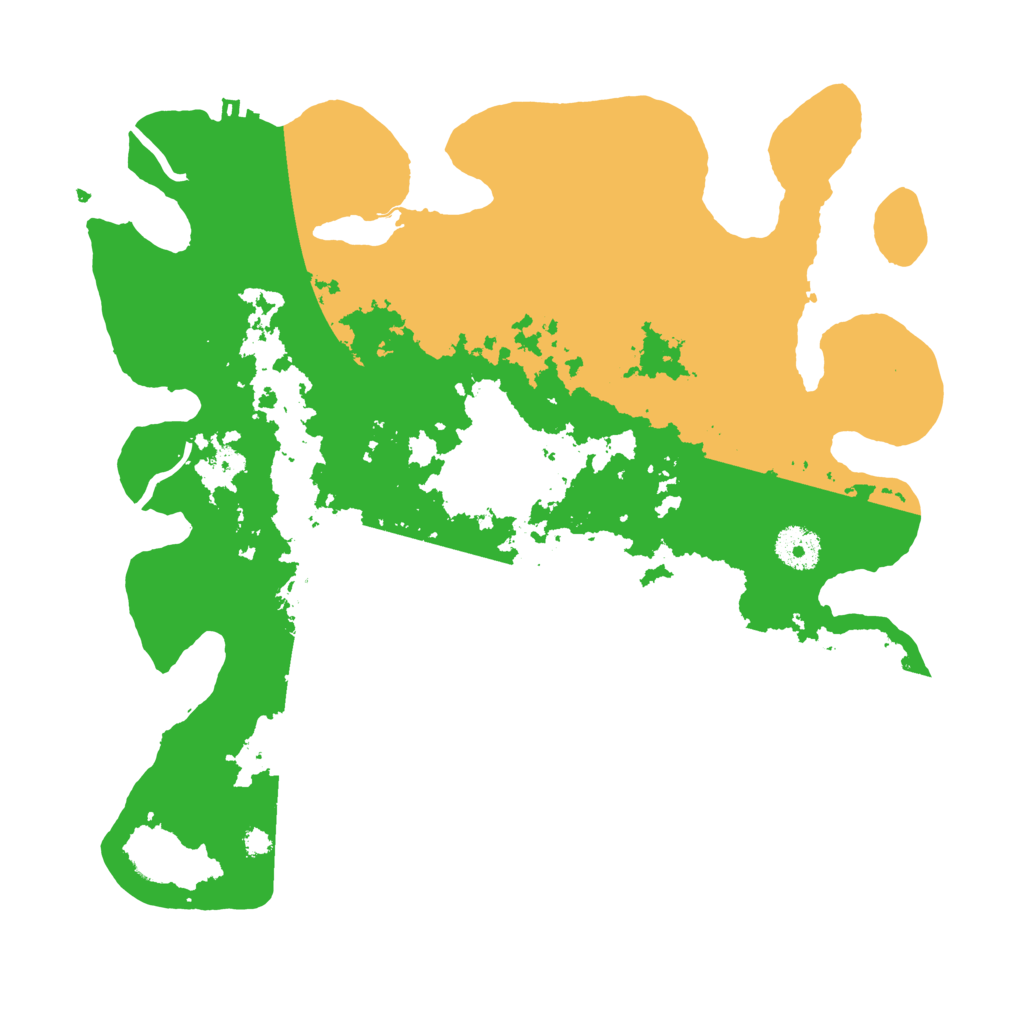 Biome Rust Map: Procedural Map, Size: 3500, Seed: 2133157982