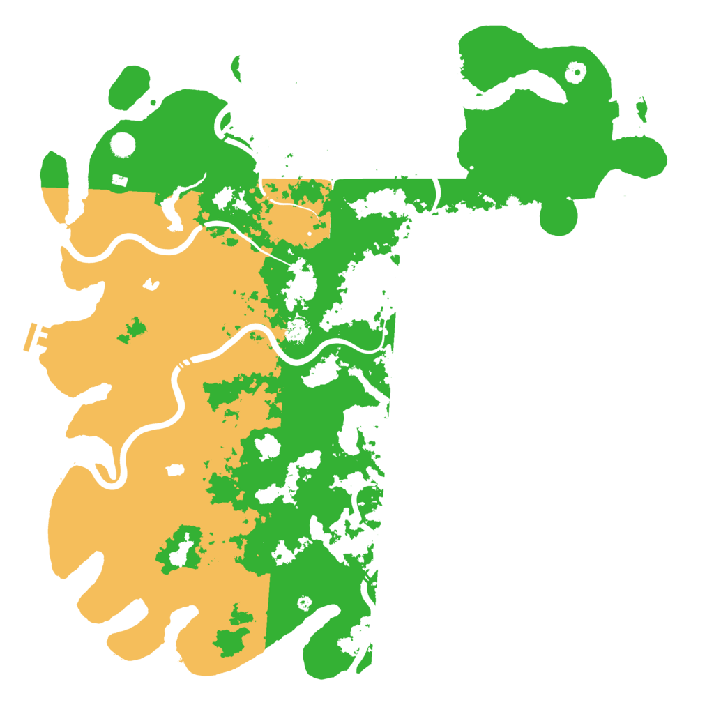 Biome Rust Map: Procedural Map, Size: 5000, Seed: 170679854