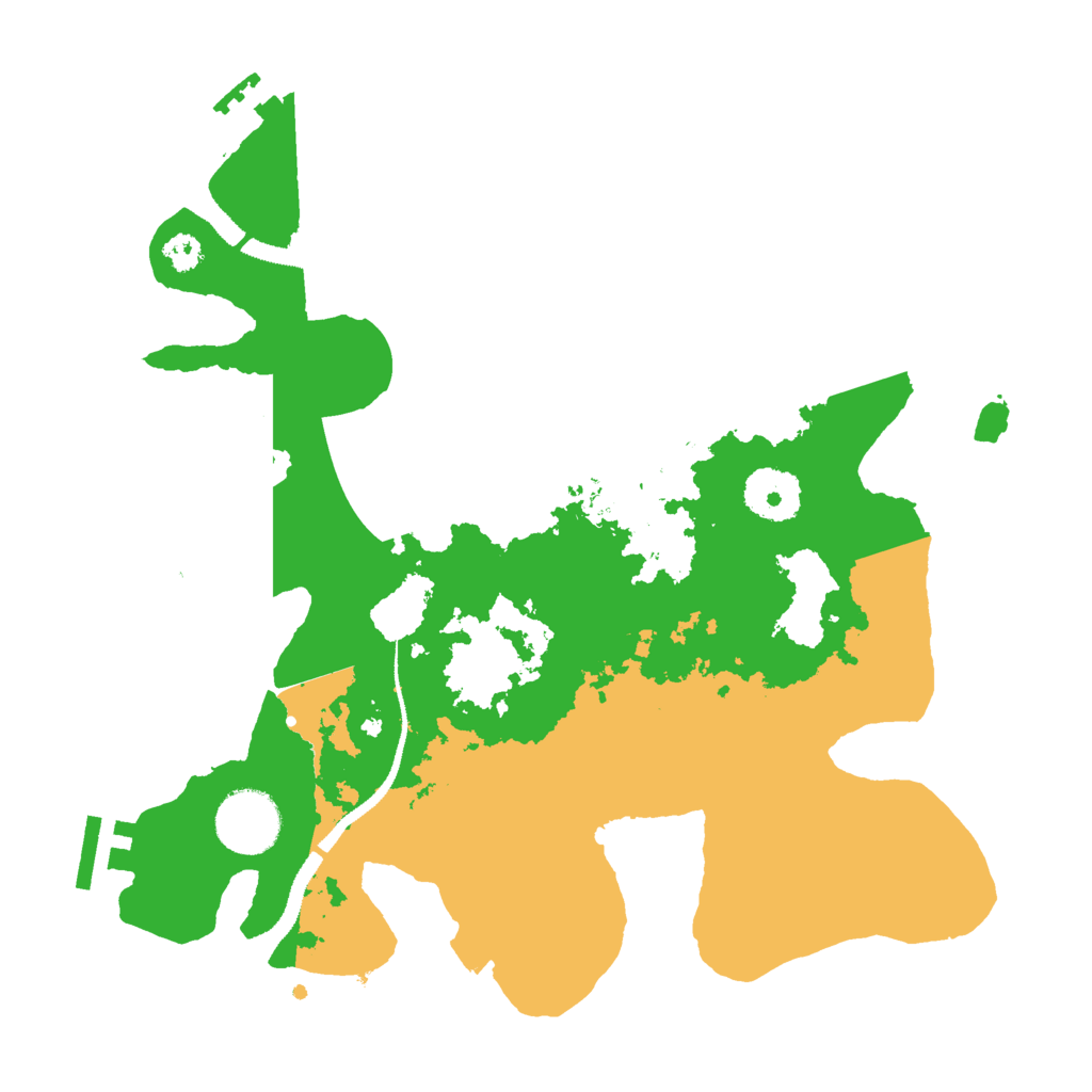 Biome Rust Map: Procedural Map, Size: 3000, Seed: 9582630