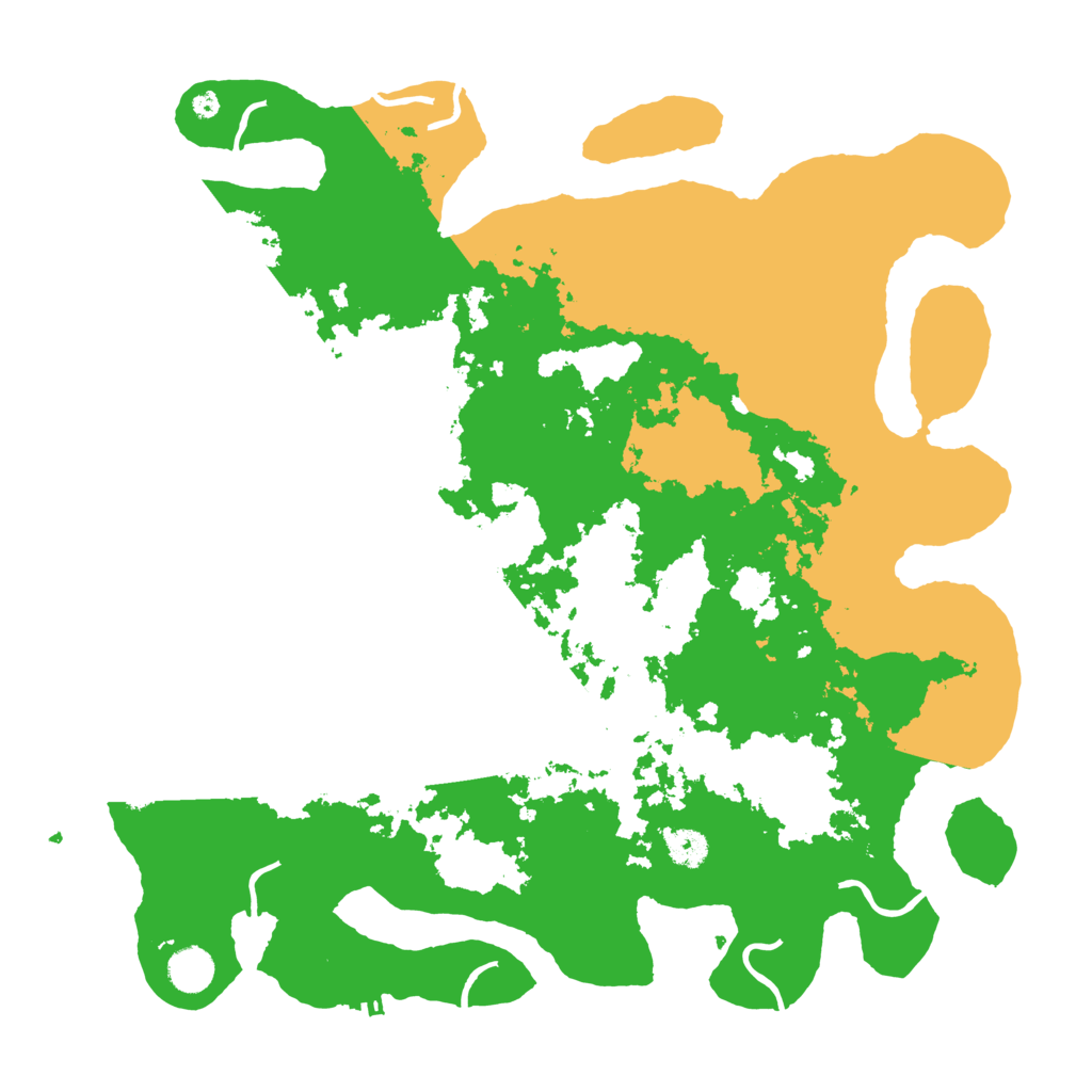 Biome Rust Map: Procedural Map, Size: 4250, Seed: 605449366