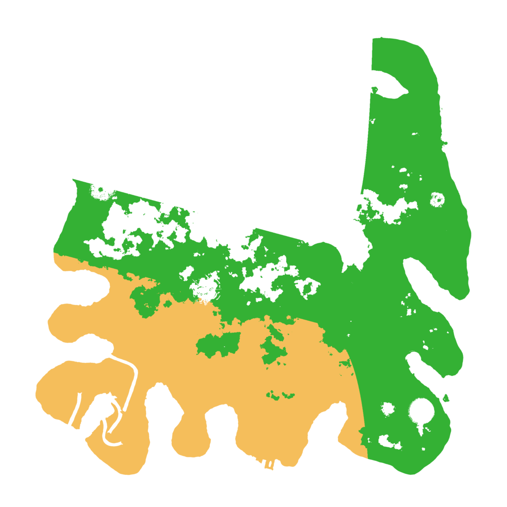 Biome Rust Map: Procedural Map, Size: 3500, Seed: 1461330835