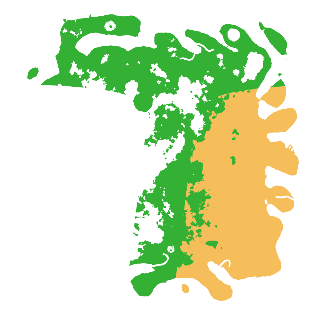 Biome Rust Map: Procedural Map, Size: 4500, Seed: 1811411228