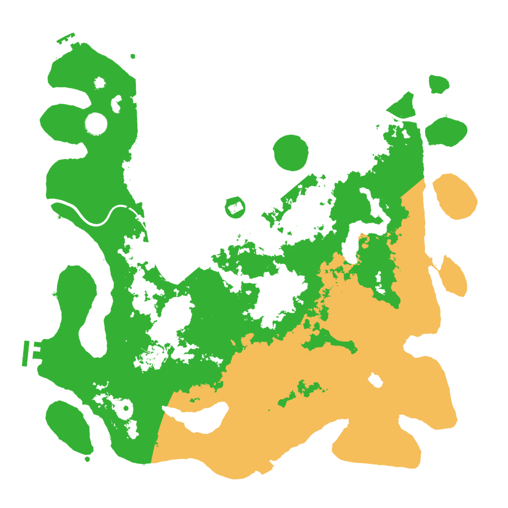 Biome Rust Map: Procedural Map, Size: 4000, Seed: 1374881497