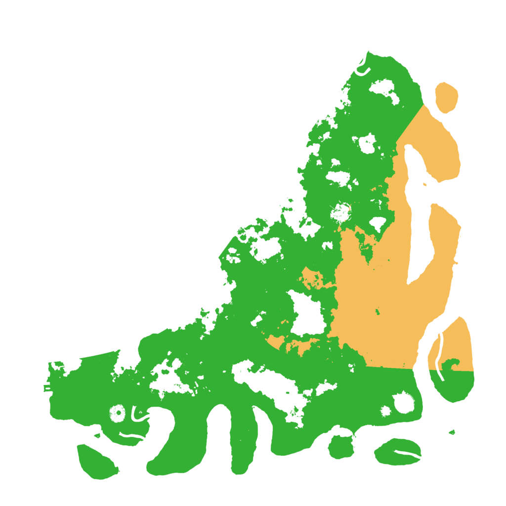 Biome Rust Map: Procedural Map, Size: 4500, Seed: 1773137374