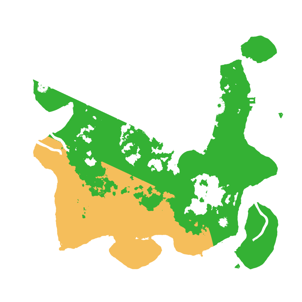 Biome Rust Map: Procedural Map, Size: 3000, Seed: 933354025