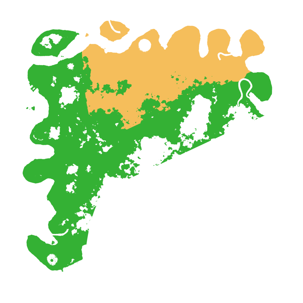 Biome Rust Map: Procedural Map, Size: 4250, Seed: 12609