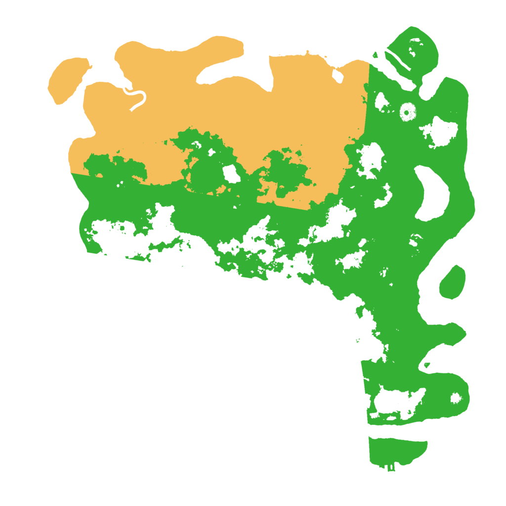 Biome Rust Map: Procedural Map, Size: 4300, Seed: 309188711
