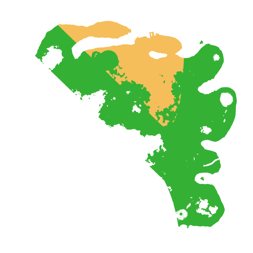 Biome Rust Map: Procedural Map, Size: 3500, Seed: 1340104316