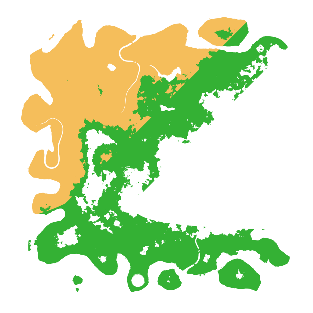 Biome Rust Map: Procedural Map, Size: 4300, Seed: 382989340