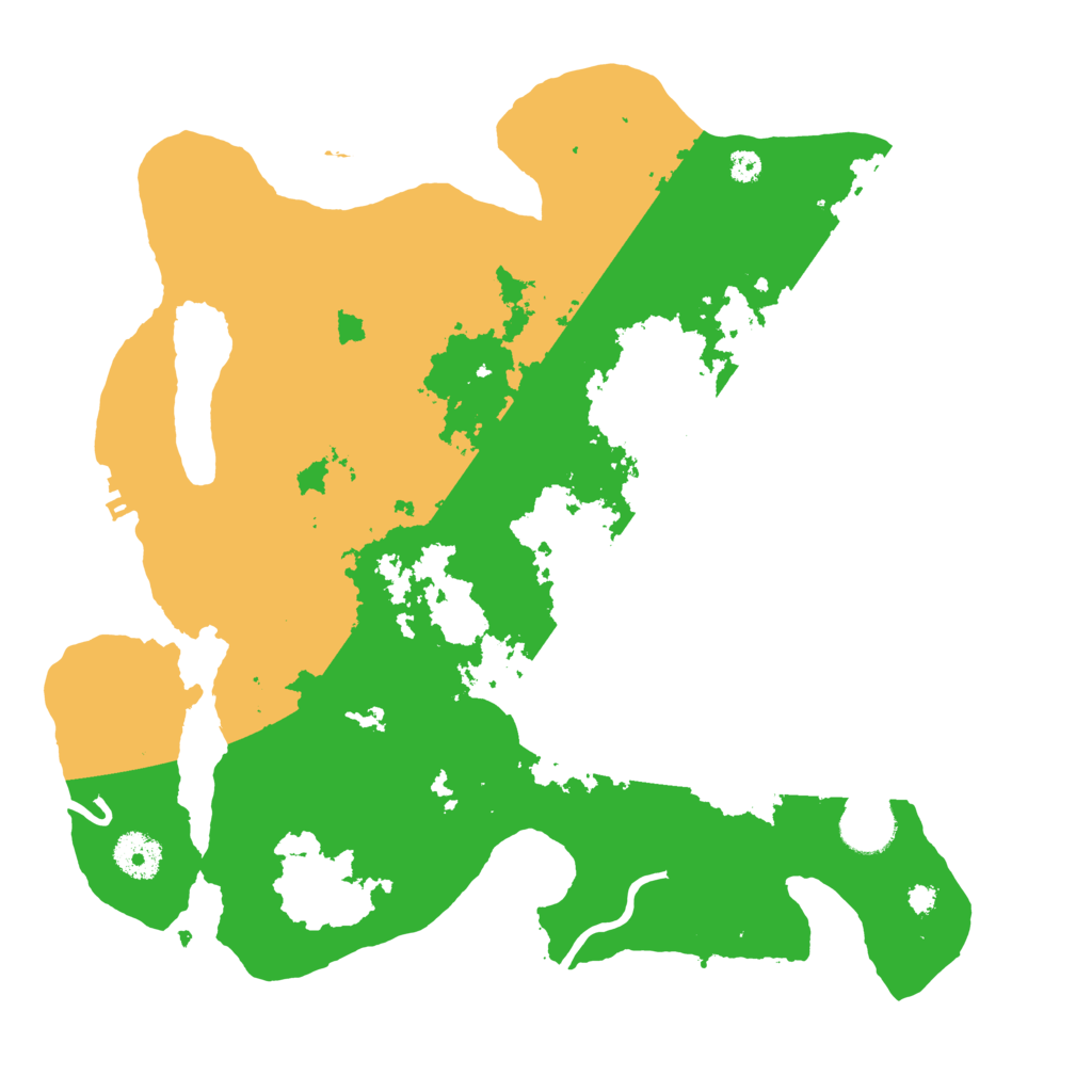 Biome Rust Map: Procedural Map, Size: 3500, Seed: 1347289056