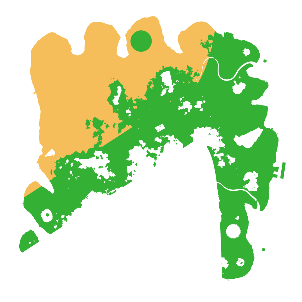 Biome Rust Map: Procedural Map, Size: 3750, Seed: 1530504105
