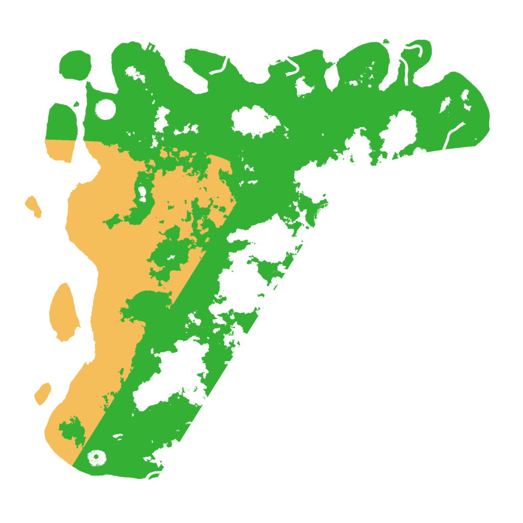 Biome Rust Map: Procedural Map, Size: 4500, Seed: 896230087
