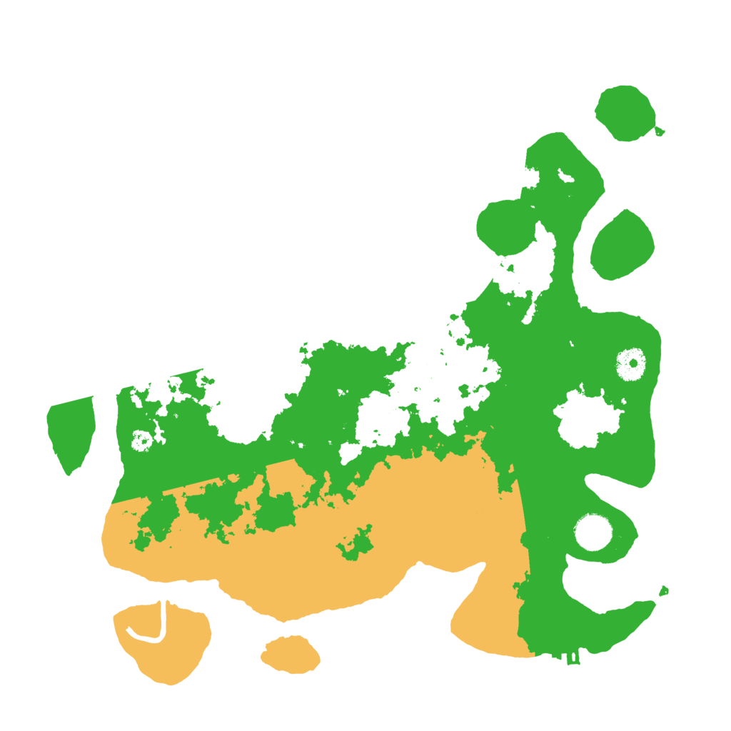 Biome Rust Map: Procedural Map, Size: 3500, Seed: 490872462