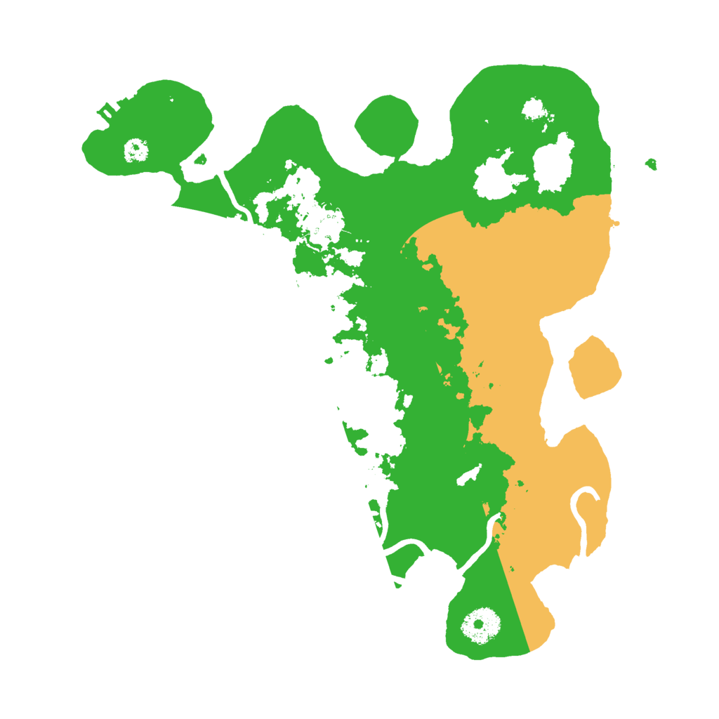 Biome Rust Map: Procedural Map, Size: 3000, Seed: 1839362985