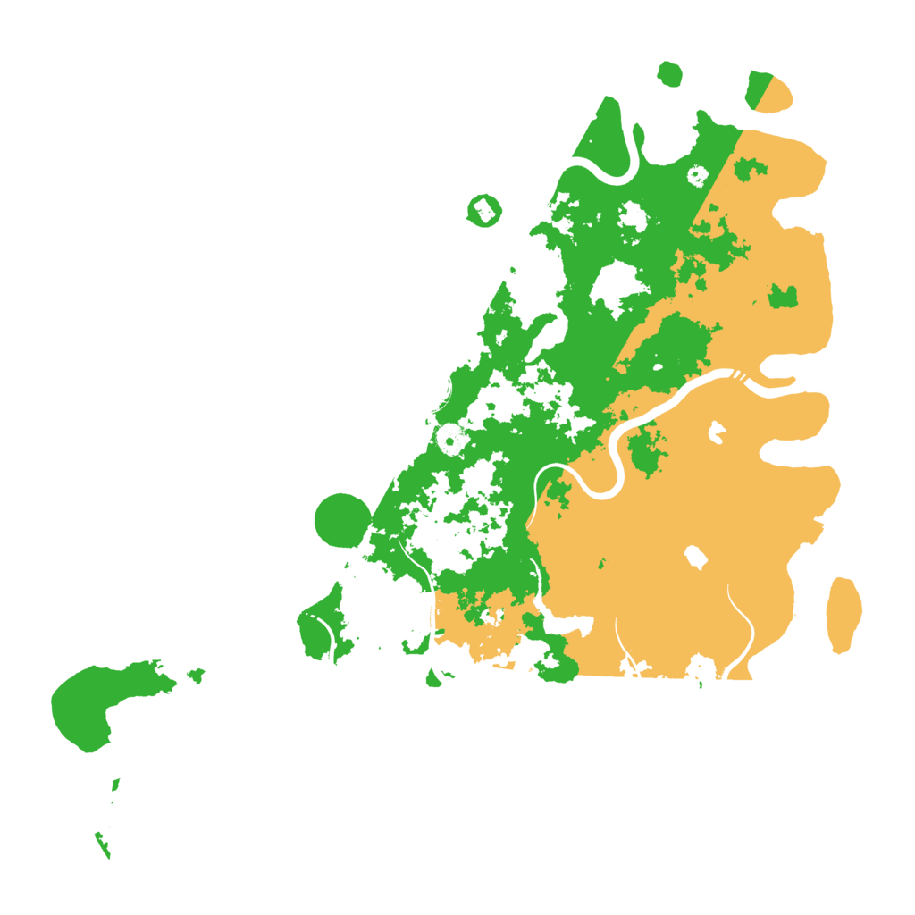 Biome Rust Map: Procedural Map, Size: 4500, Seed: 1729430521