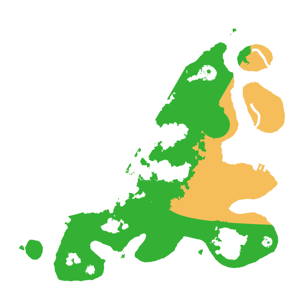 Biome Rust Map: Procedural Map, Size: 3000, Seed: 1238198854