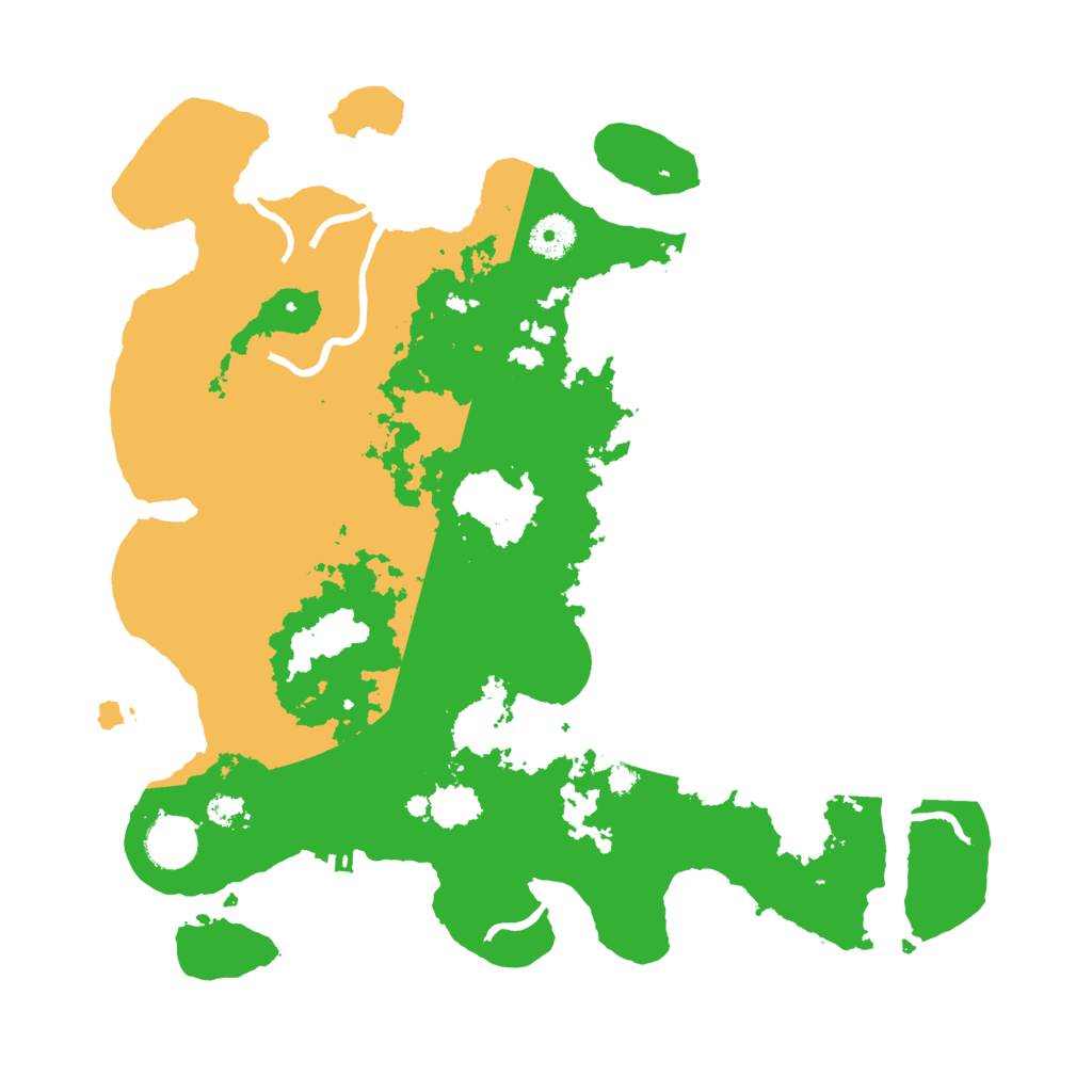 Biome Rust Map: Procedural Map, Size: 3700, Seed: 732182585