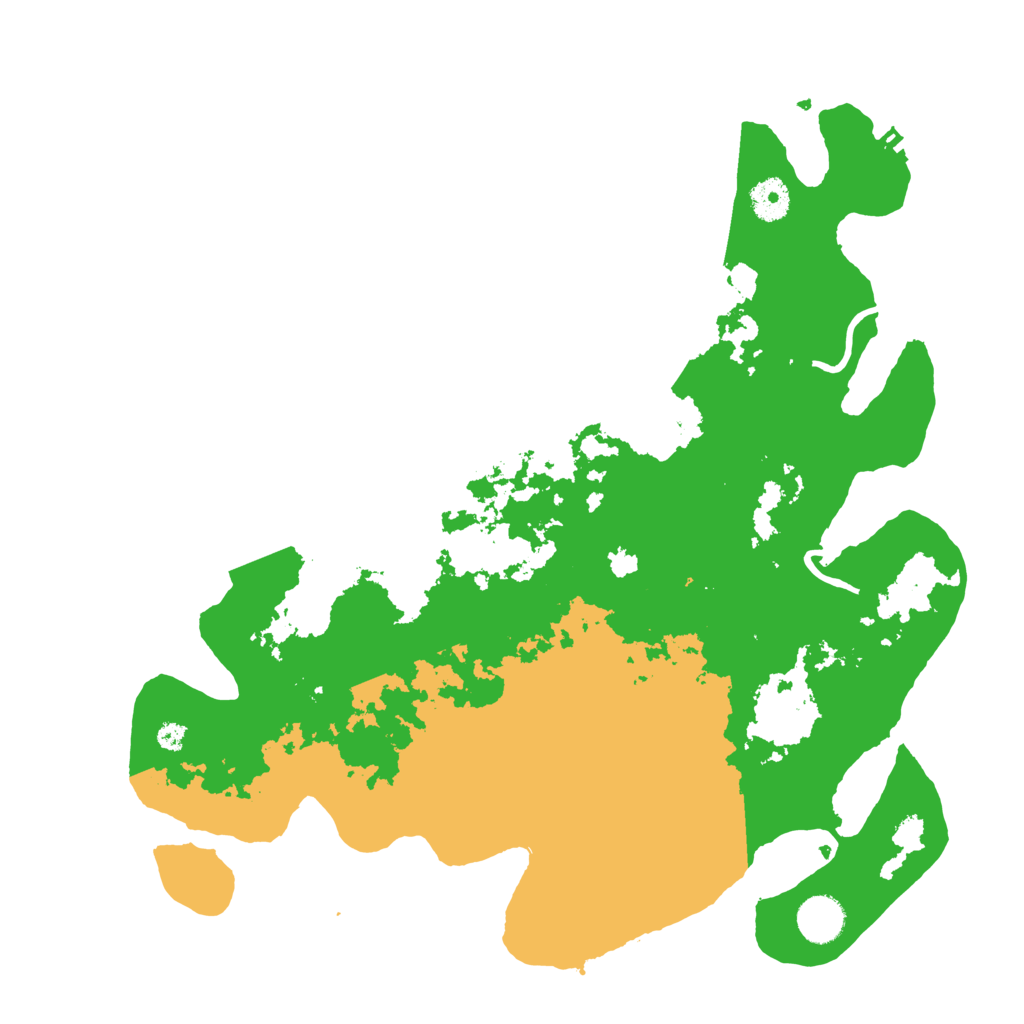 Biome Rust Map: Procedural Map, Size: 3800, Seed: 83783