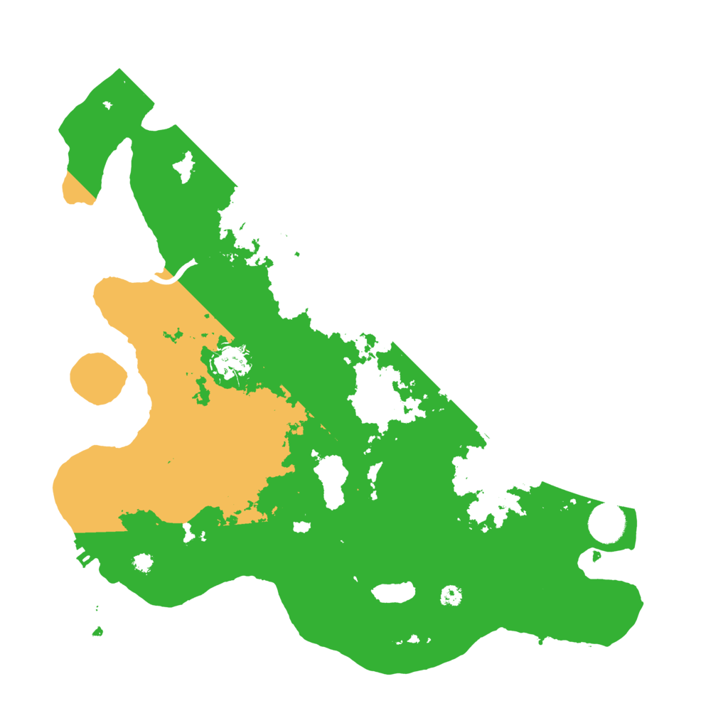 Biome Rust Map: Procedural Map, Size: 3500, Seed: 1779349357