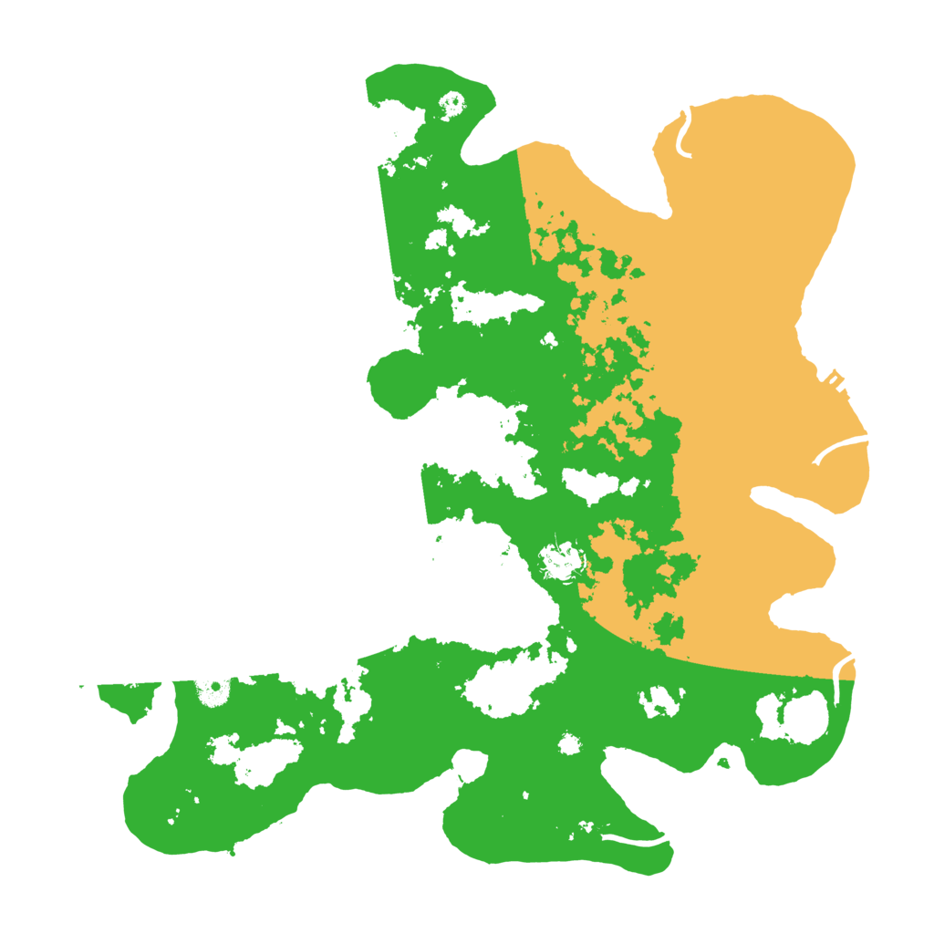 Biome Rust Map: Procedural Map, Size: 3900, Seed: 292051