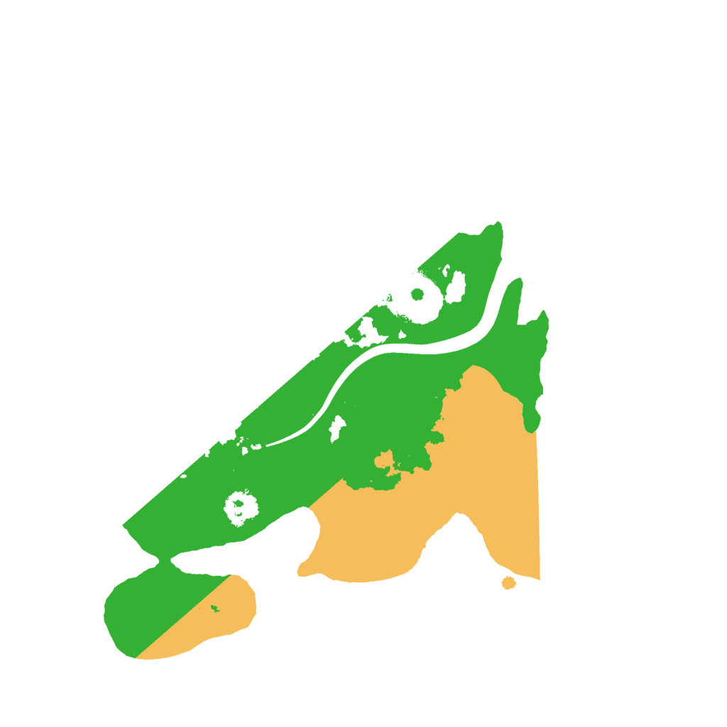 Biome Rust Map: Procedural Map, Size: 2200, Seed: 2079768128