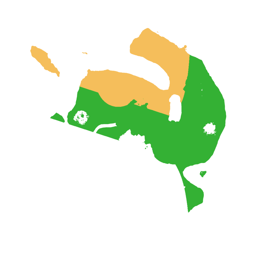 Biome Rust Map: Procedural Map, Size: 2000, Seed: 857235497