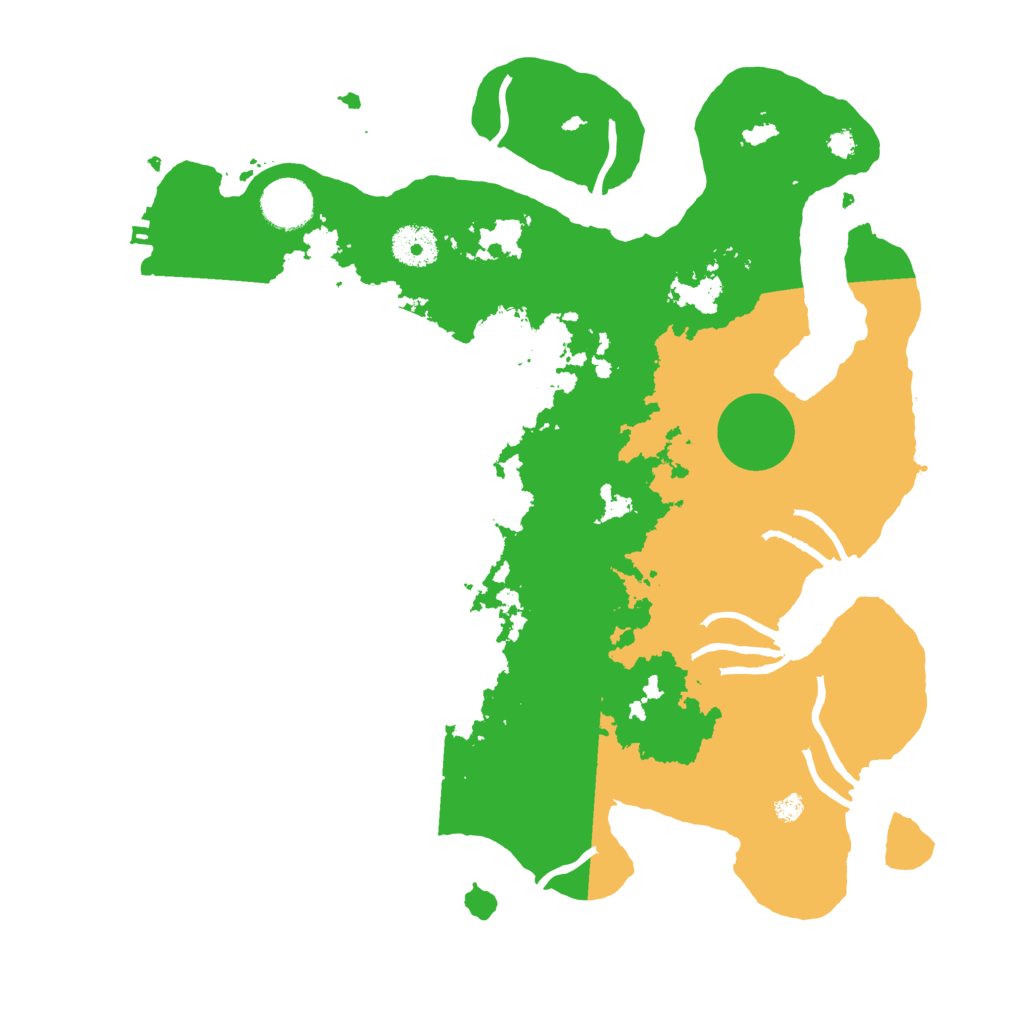 Biome Rust Map: Procedural Map, Size: 3500, Seed: 1769394008