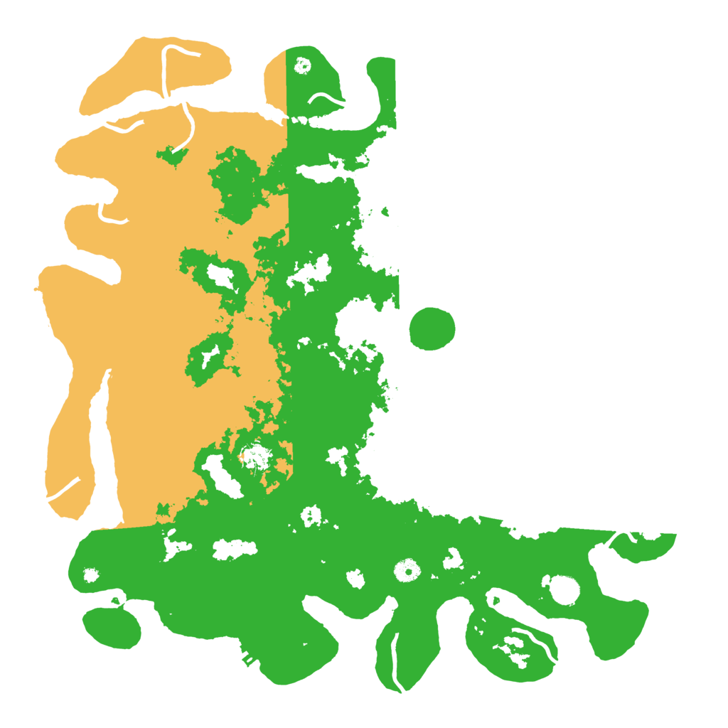 Biome Rust Map: Procedural Map, Size: 4500, Seed: 18119392