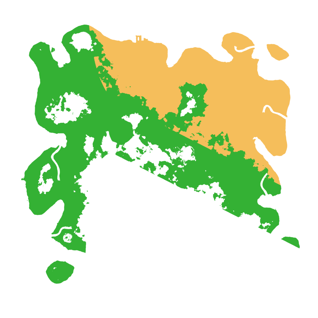 Biome Rust Map: Procedural Map, Size: 3500, Seed: 90641760