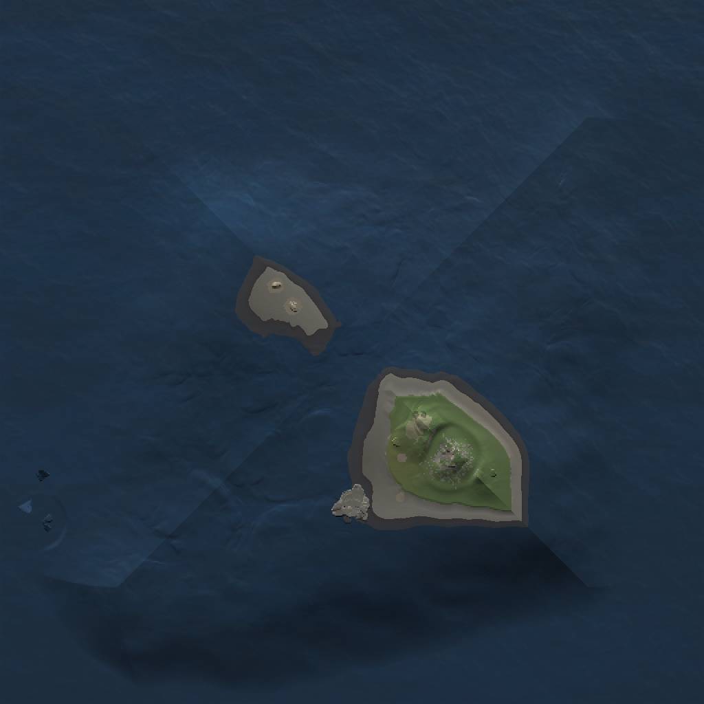 Rust Map: Procedural Map, Size: 1000, Seed: 44376676, 3 Monuments