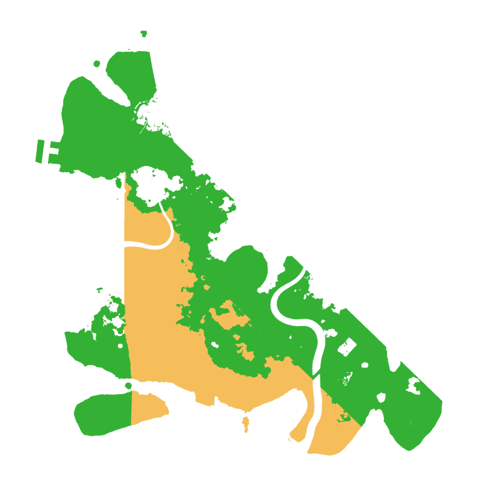 Biome Rust Map: Procedural Map, Size: 3000, Seed: 30868