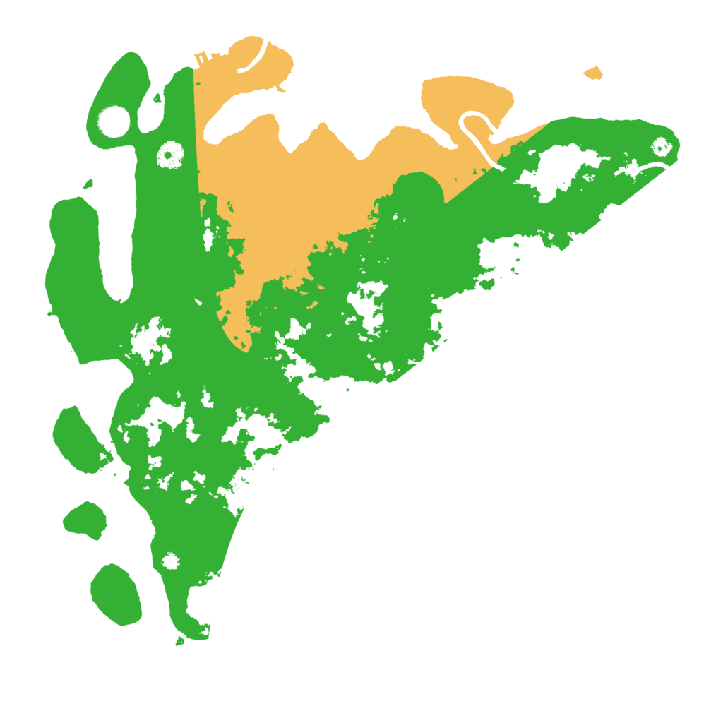 Biome Rust Map: Procedural Map, Size: 4000, Seed: 101832144