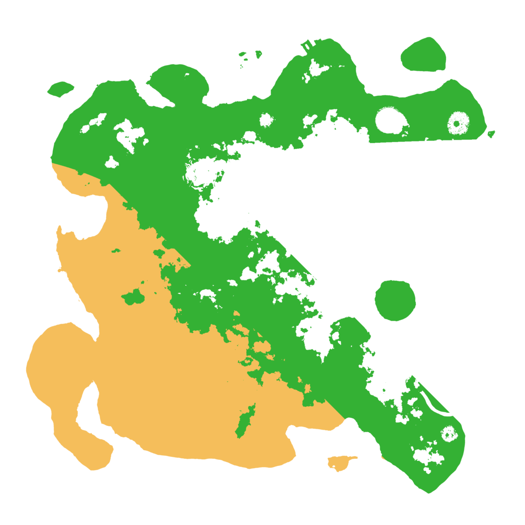 Biome Rust Map: Procedural Map, Size: 3500, Seed: 72757310