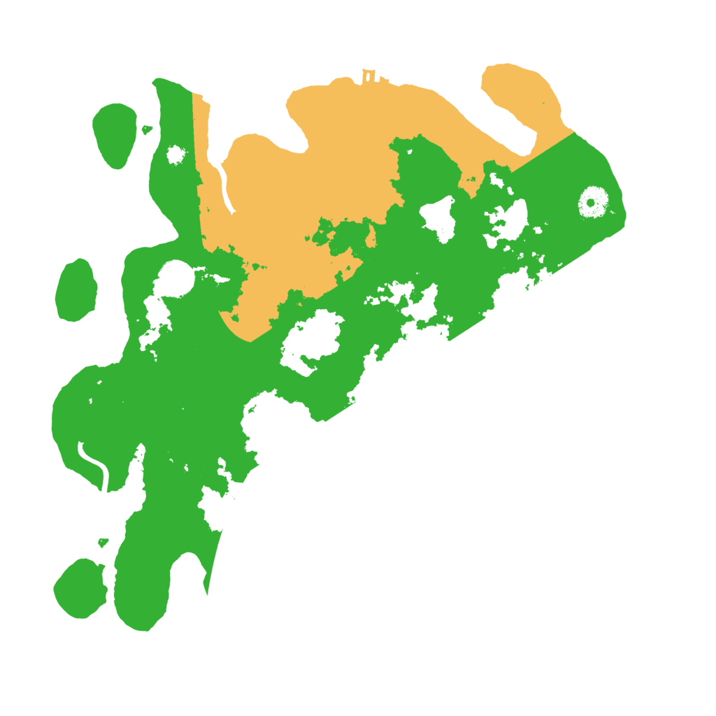 Biome Rust Map: Procedural Map, Size: 3500, Seed: 1607161830