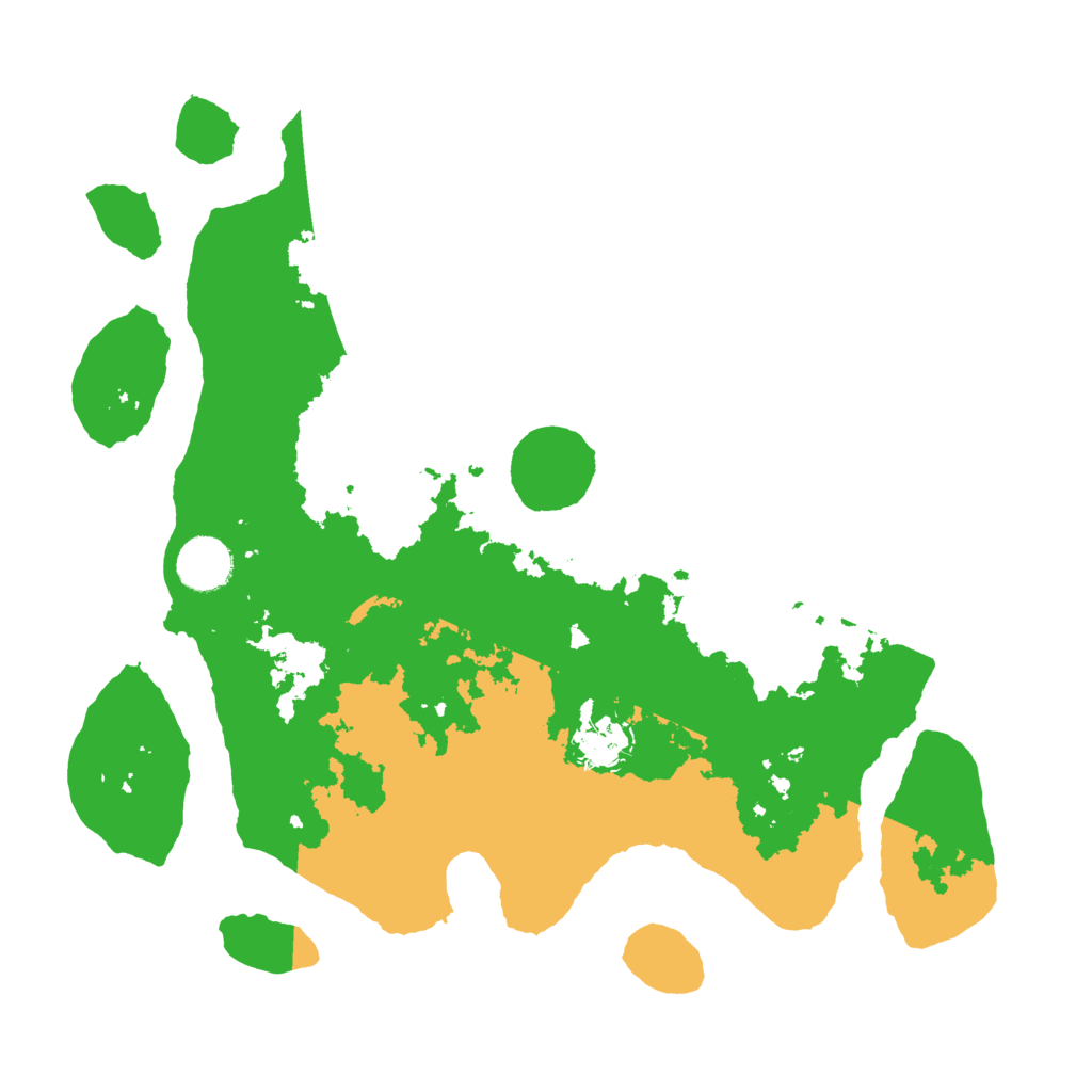 Biome Rust Map: Barren, Size: 3500, Seed: 1635