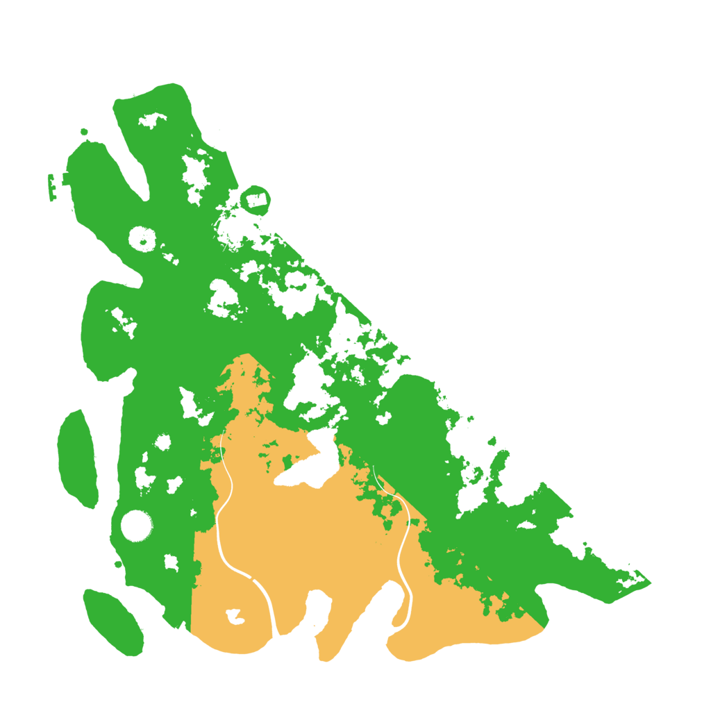 Biome Rust Map: Procedural Map, Size: 4000, Seed: 4232310