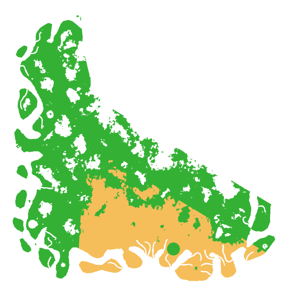 Biome Rust Map: Procedural Map, Size: 6000, Seed: 756629641