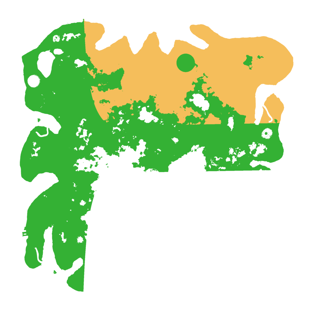 Biome Rust Map: Procedural Map, Size: 4500, Seed: 1993773403