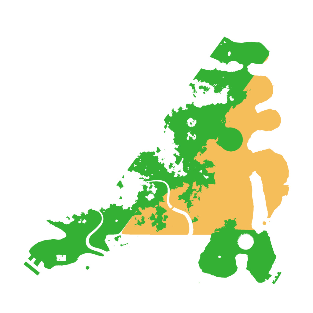 Biome Rust Map: Procedural Map, Size: 3500, Seed: 1817311449