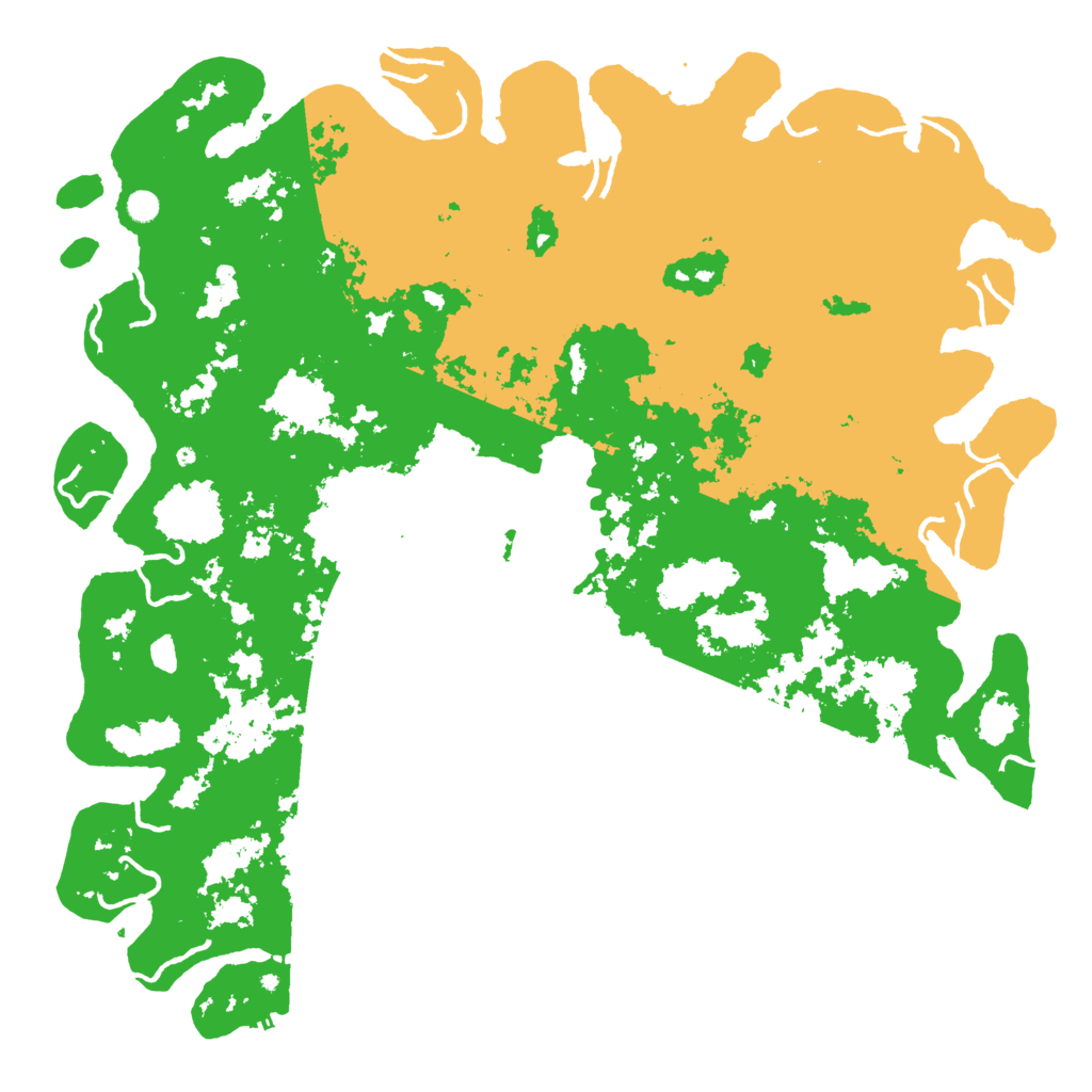 Biome Rust Map: Procedural Map, Size: 6000, Seed: 1108772819
