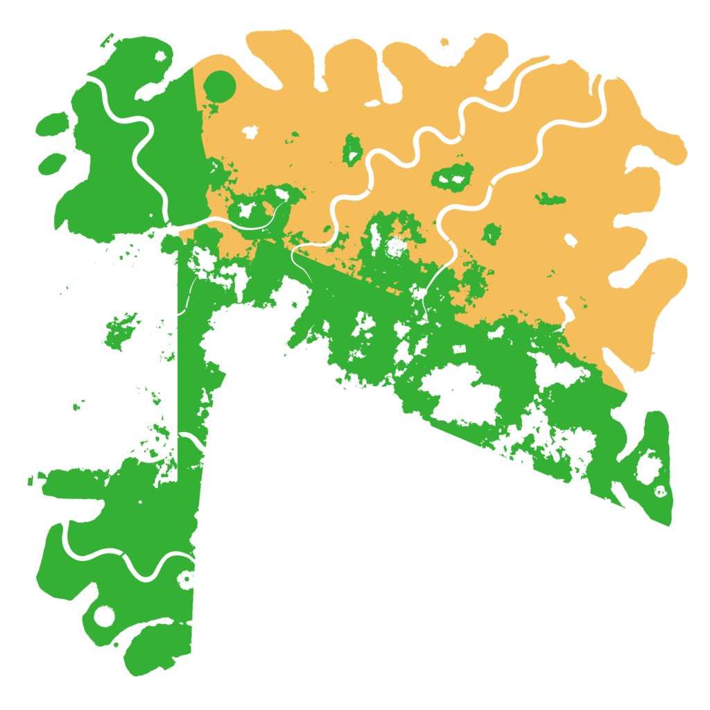 Biome Rust Map: Procedural Map, Size: 6000, Seed: 1108772819