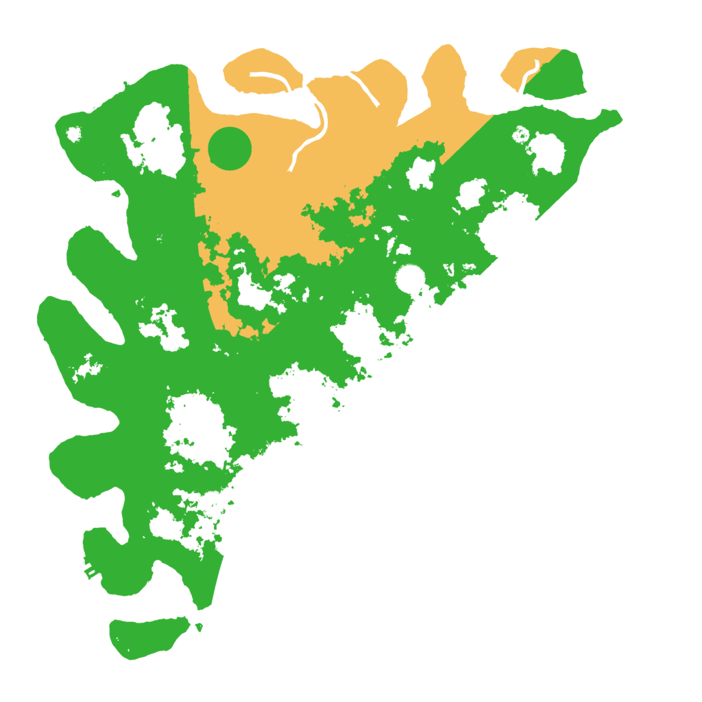 Biome Rust Map: Procedural Map, Size: 4250, Seed: 748569