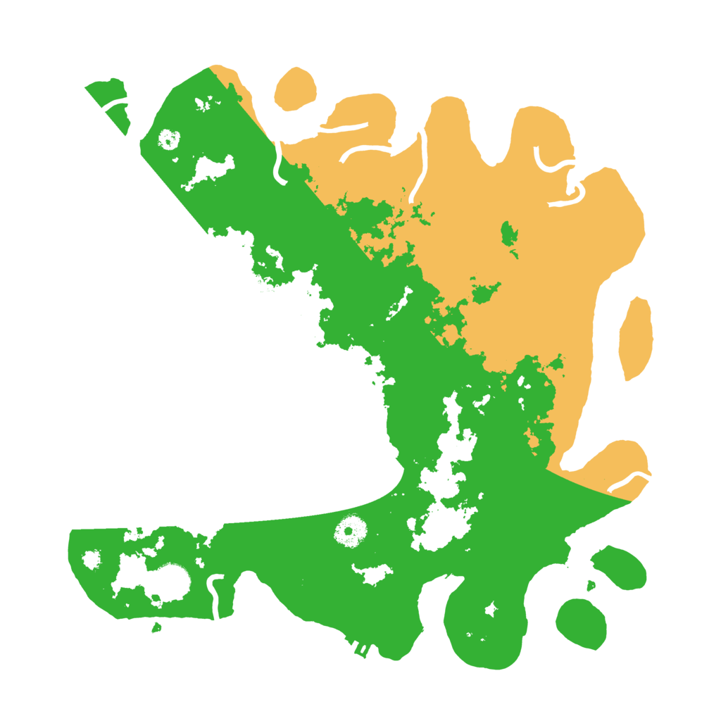 Biome Rust Map: Procedural Map, Size: 3500, Seed: 1220747062