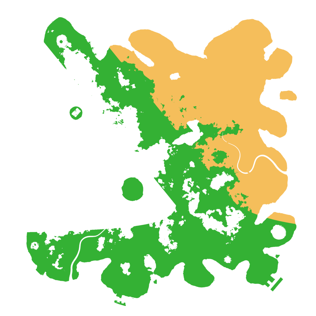 Biome Rust Map: Procedural Map, Size: 4000, Seed: 1992112569